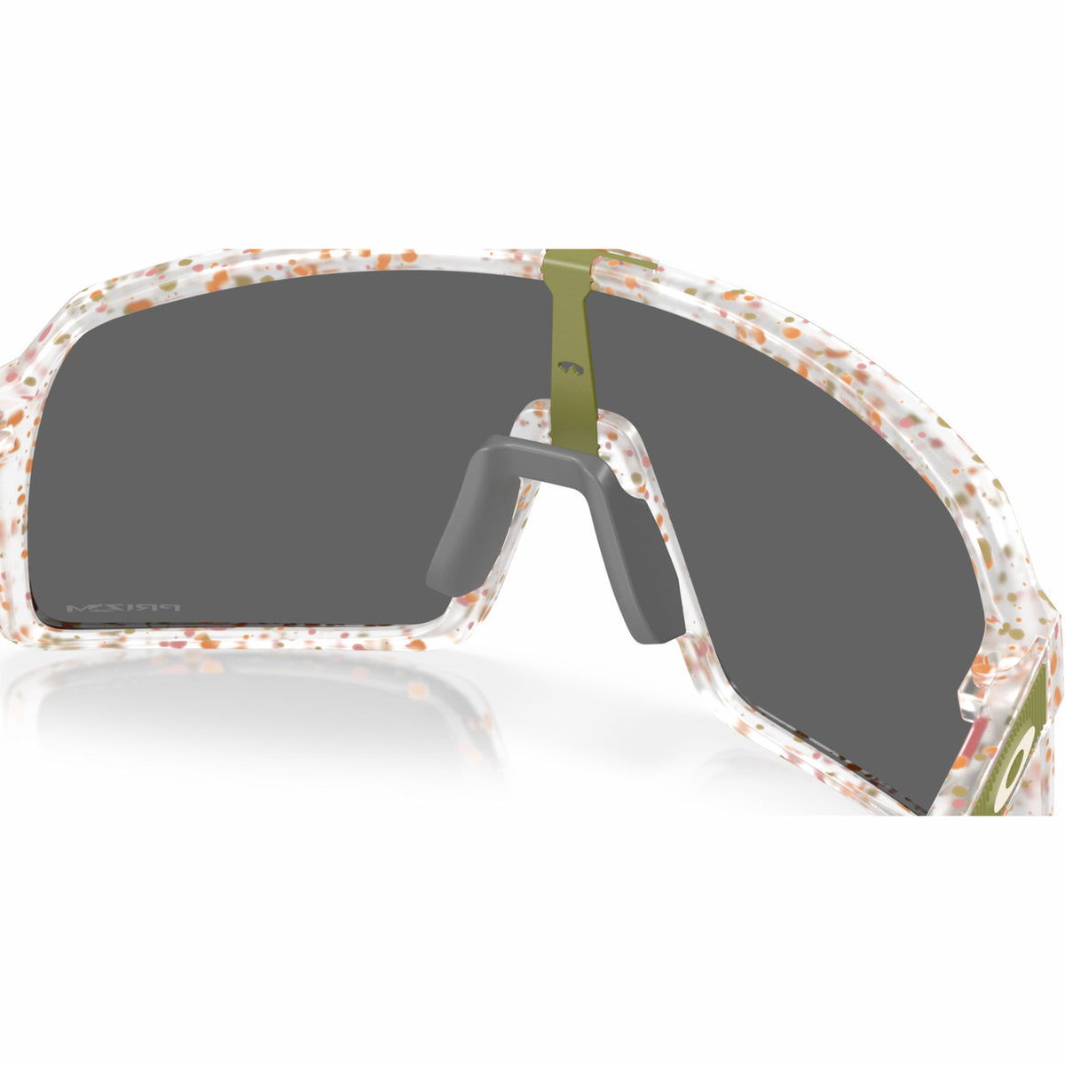 משקפי שמש Oakley Sutro Prizm Black Lenses, Clear Terrazzo Frame - Oakley