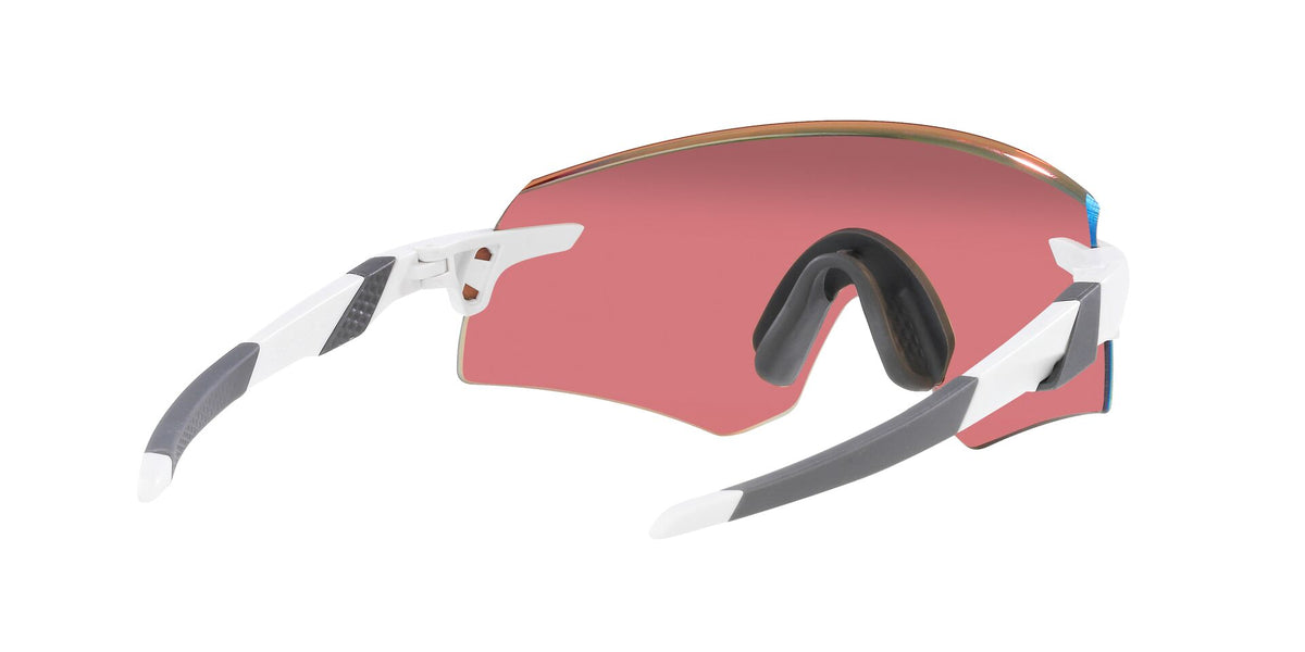 משקפי שמש Oakley Encoder Prizm Trail Torch Lenses, Matte White Frame - Oakley