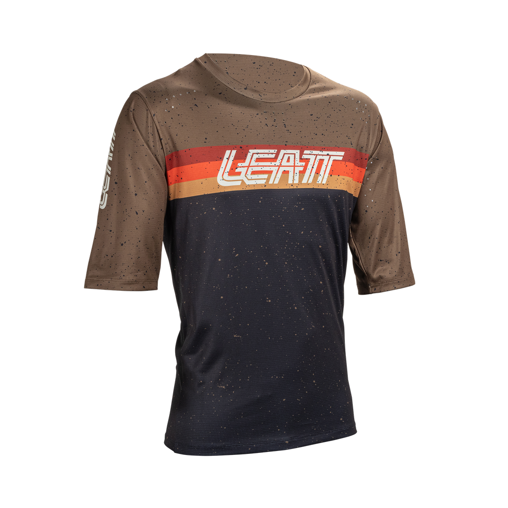 חולצת רכיבה קצרה MTB Enduro 3.0 Black - Leatt