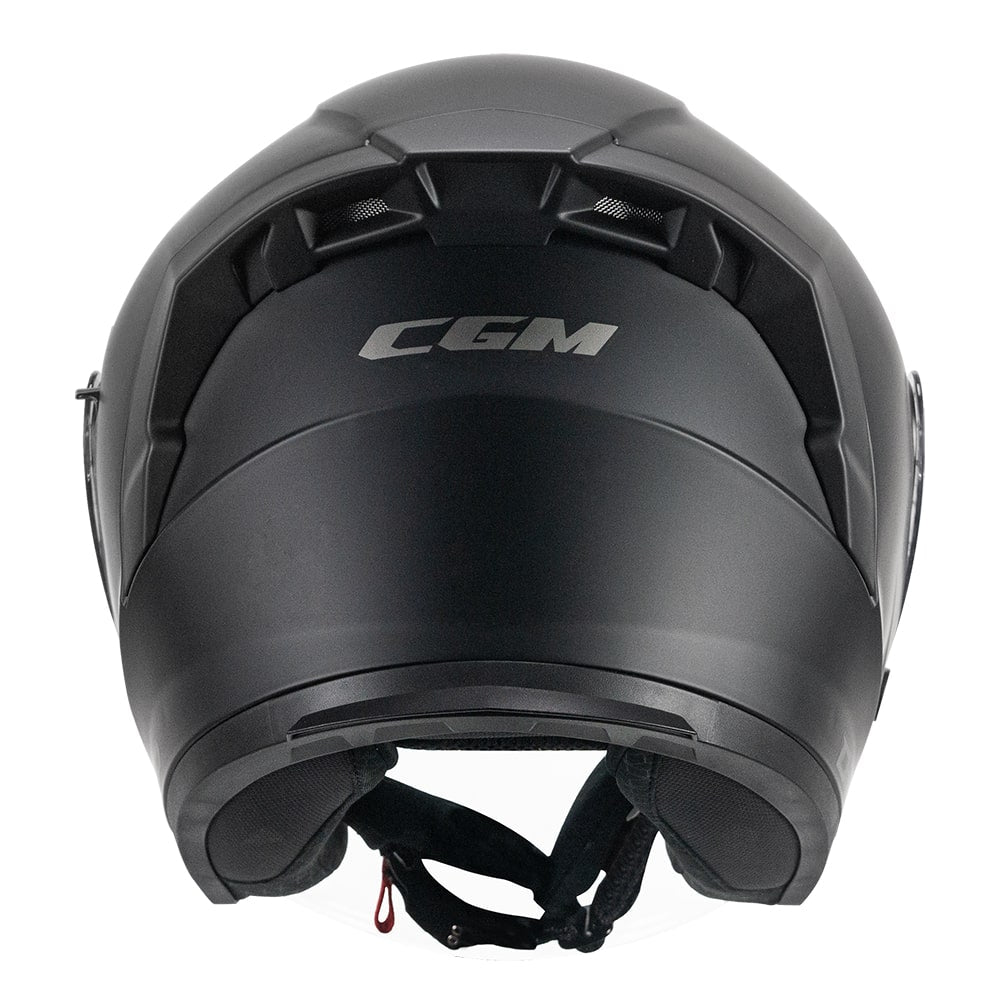 CGM 127 DEEP | קסדת כביש 3/4 שחור מט - CGM