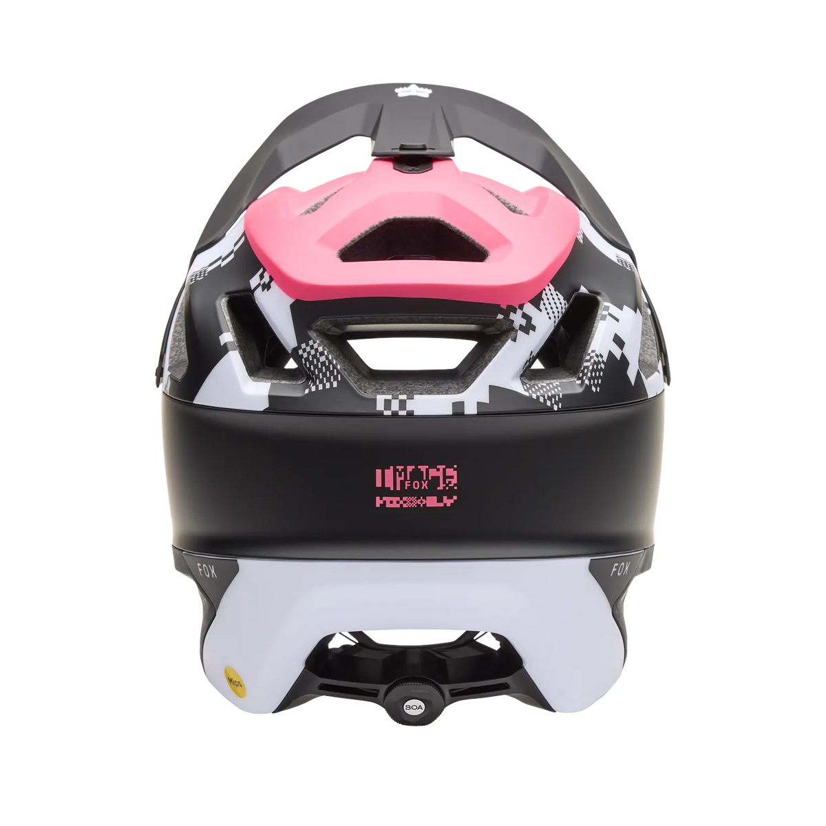 קסדה FOX Racing Dropframe Pro Digi Black/White - FOX