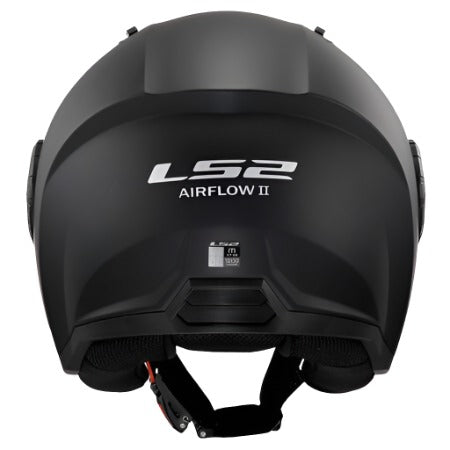 קסדת כביש 3/4 LS2 OF616 AirFlow ll שחור מט - LS2