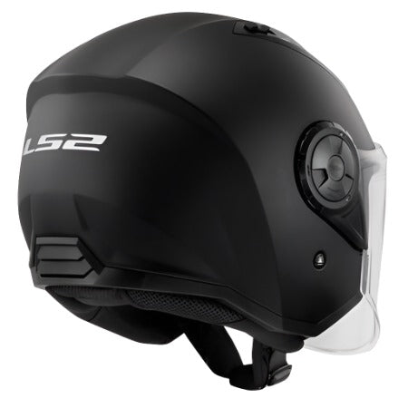 קסדת כביש 3/4 LS2 OF616 AirFlow ll שחור מט - LS2