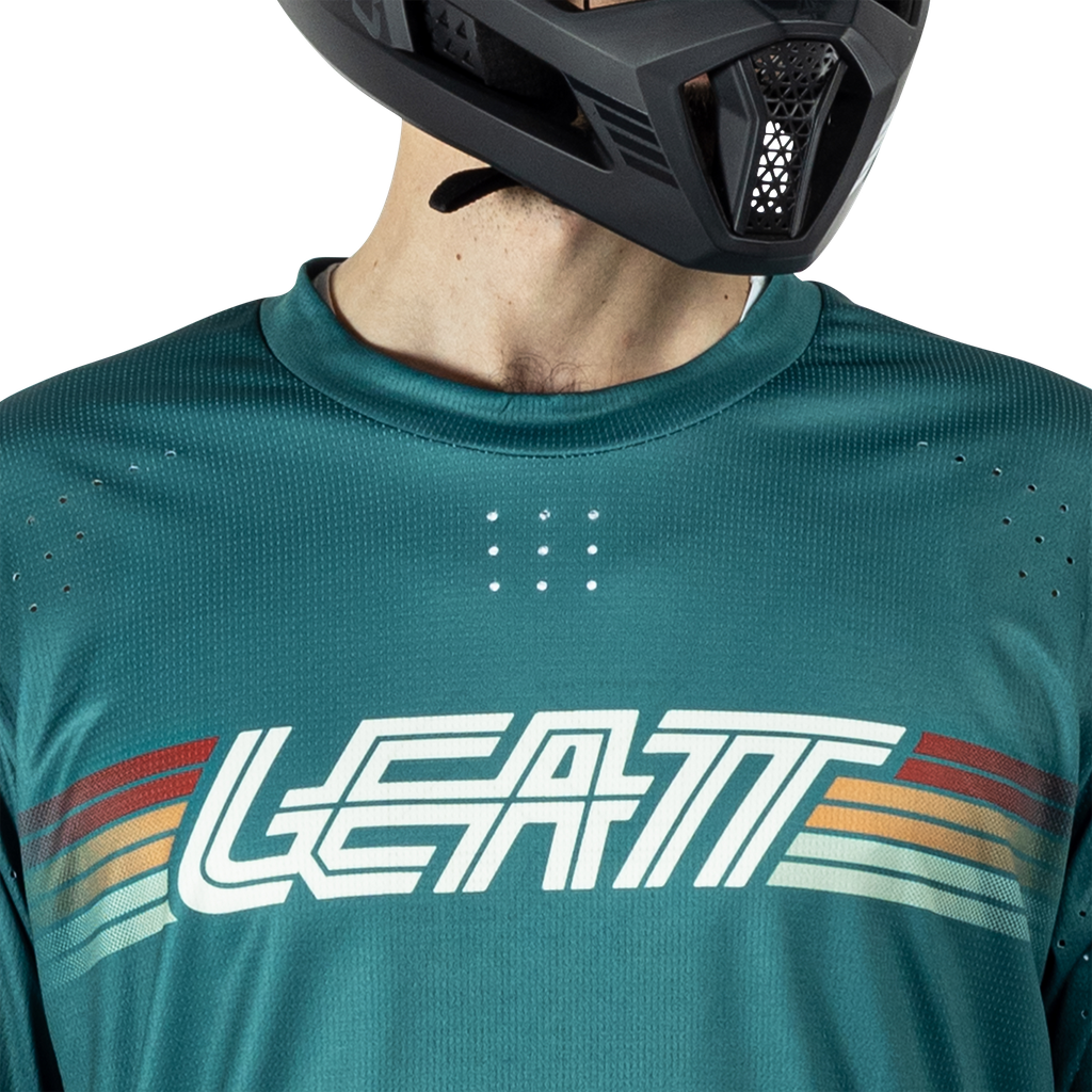 חולצת רכיבה ארוכה MTB Enduro 4.0 Teal - Leatt