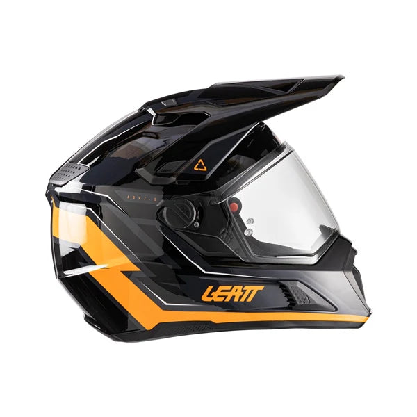 קסדת אדוונצ'ר Leatt ADV 7.5 + משקף 2.5 | Black/Orange - Leatt