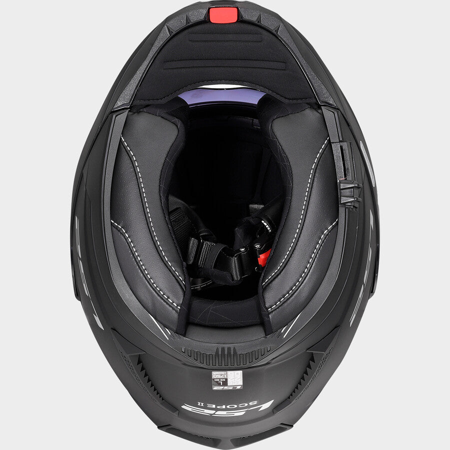 קסדת כביש נפתחת LS2 FF902 SCOPE II שחור מט - LS2