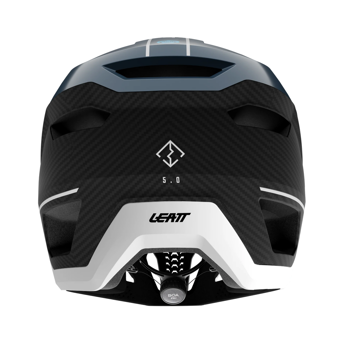 קסדה MTB Gravity 5.0 כחול/לבן - Leatt