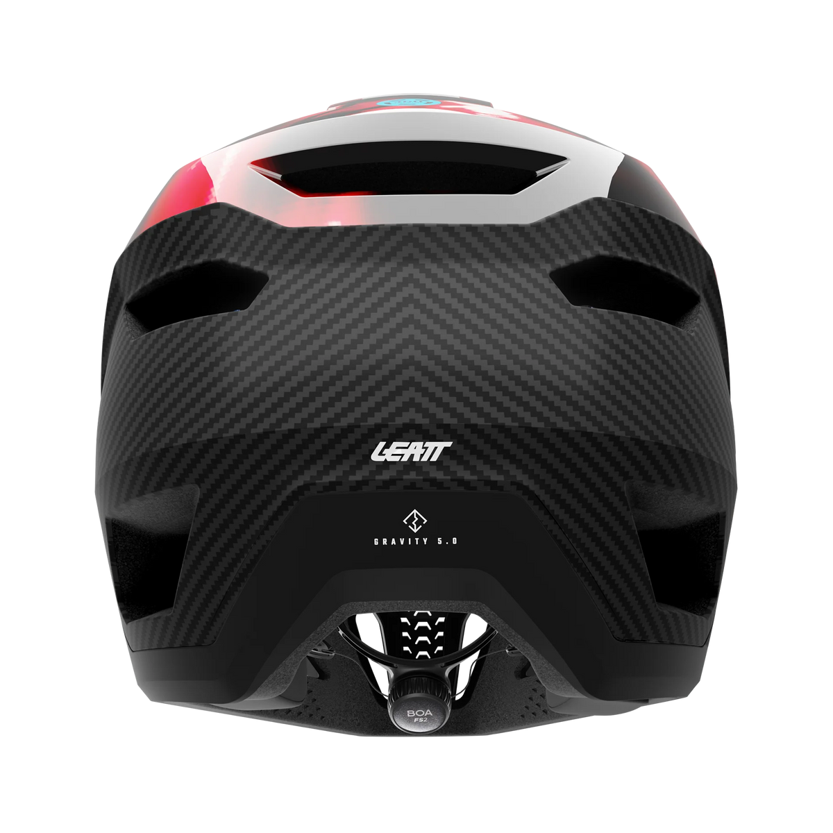 קסדה MTB Gravity 5.0 שחור/אדום - Leatt