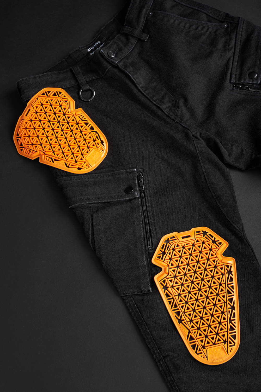 ג'ינס רכיבה MARK Black Jeans AAA - PANDO MOTO