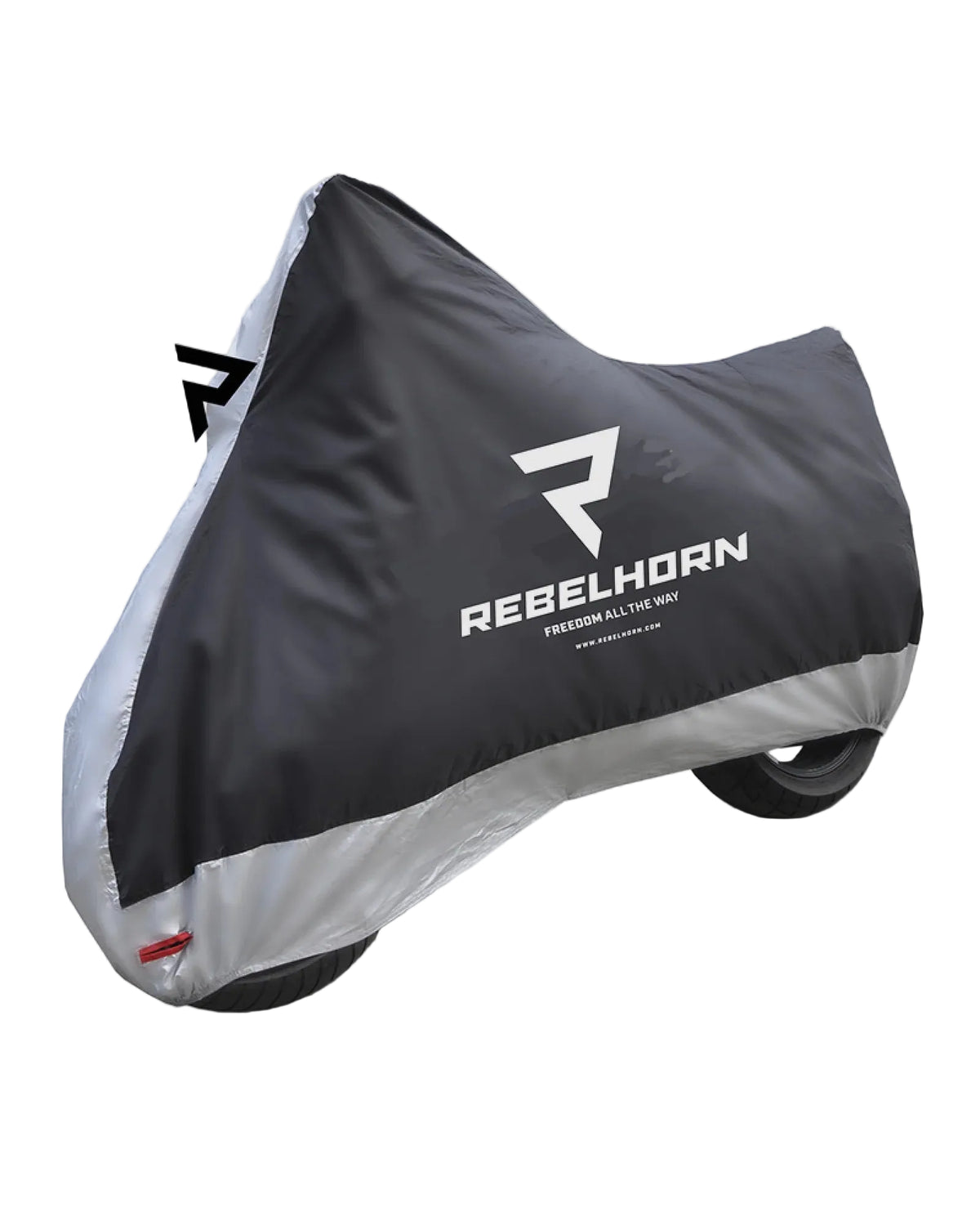 כיסוי אופנוע Rebelhorn II שחור/כסוף - REBELHORN