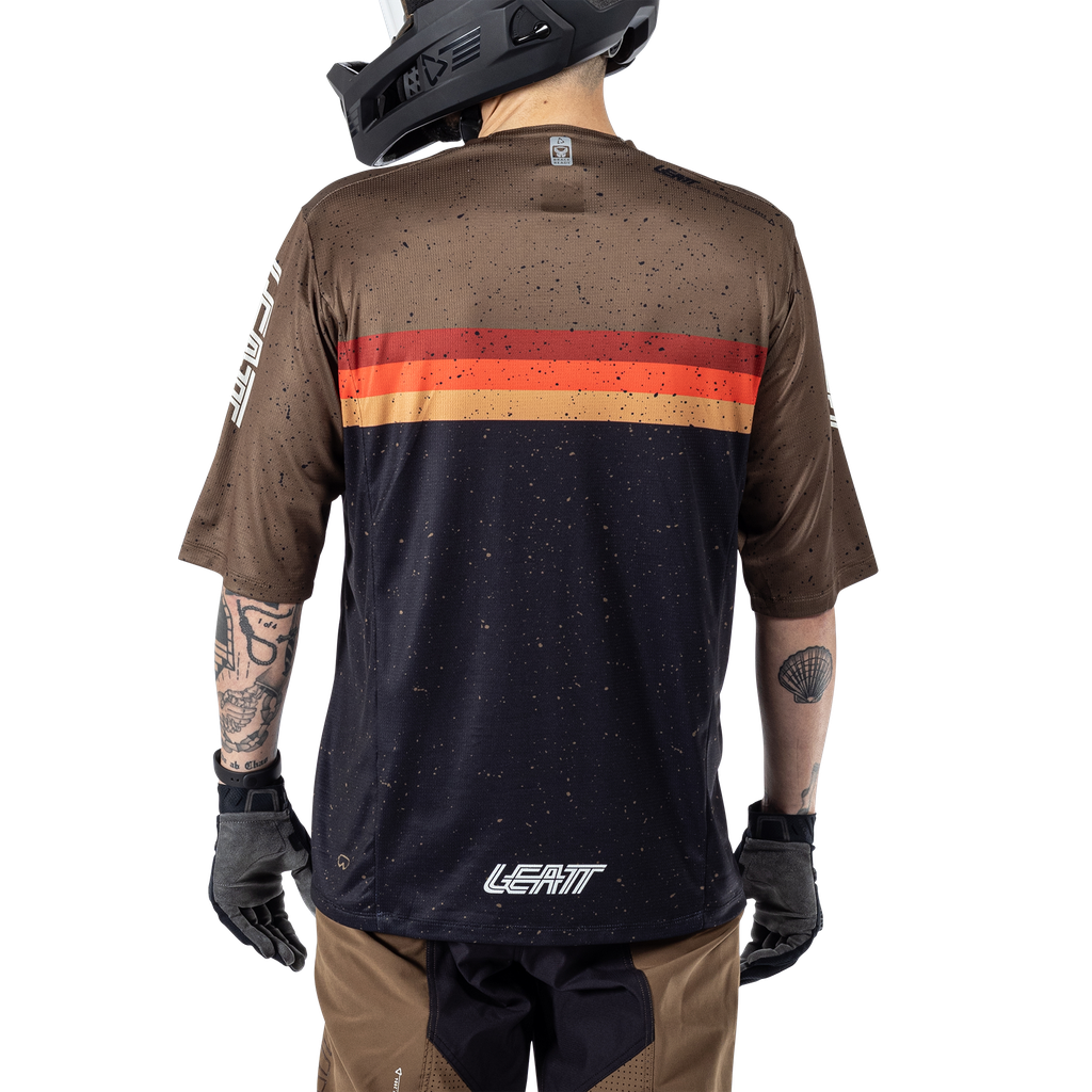חולצת רכיבה קצרה MTB Enduro 3.0 Black - Leatt