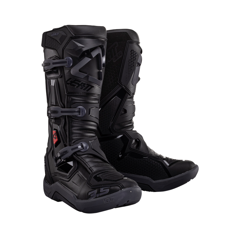 מגף 3.5 Stealth Black/Grey - Leatt