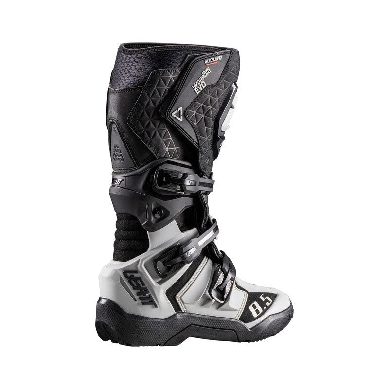 מגף אדוונצ'ר Leatt ADV HydraDri 8.5 – תמיכת Off-Road | Black/Grey - Leatt
