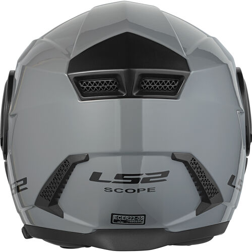 קסדת כביש נפתחת LS2 FF902 SCOPE II אפור מט - LS2