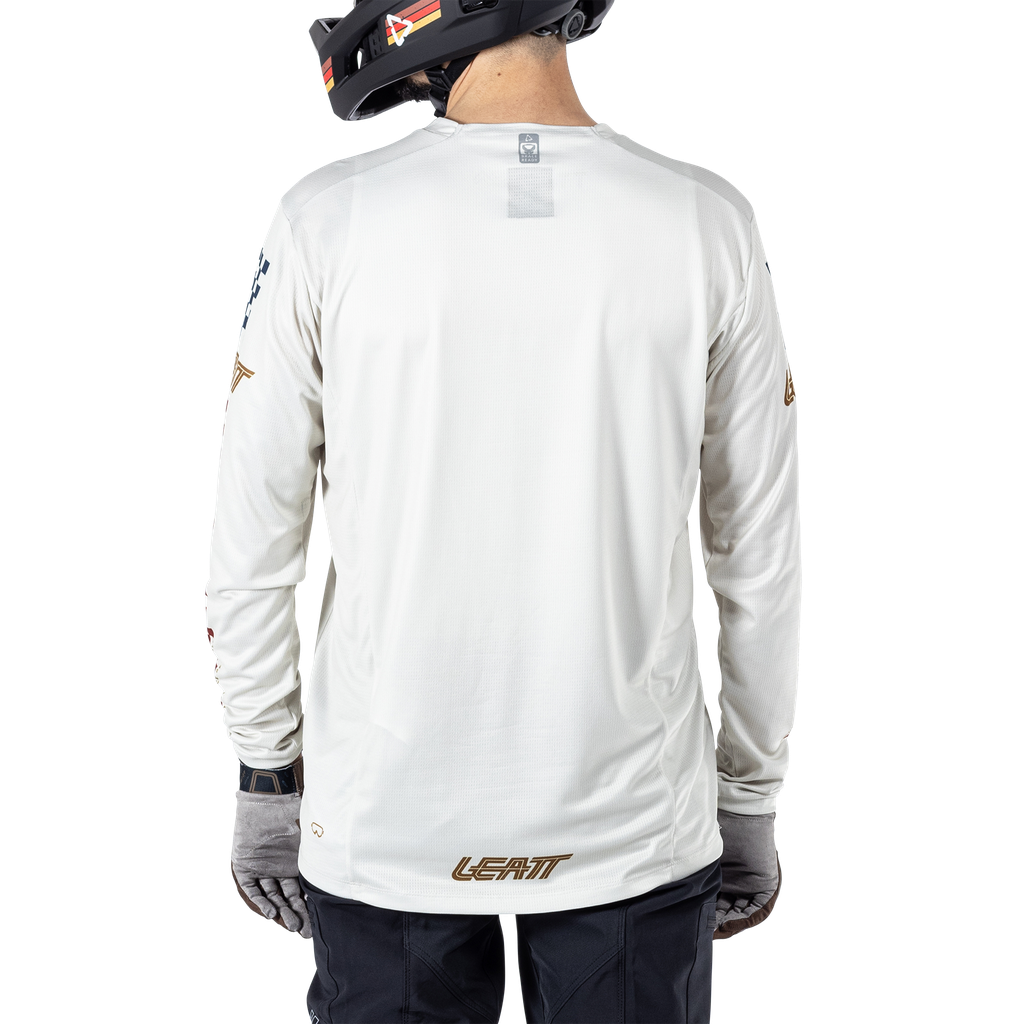 חולצת רכיבה ארוכה MTB Enduro 4.0 Cream - Leatt