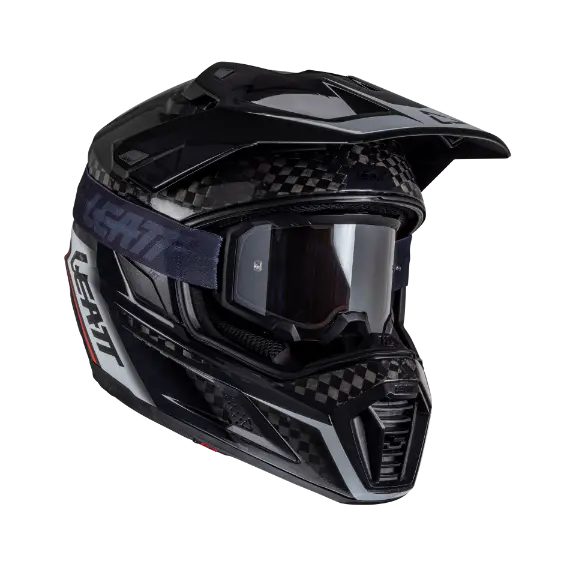 קסדת אדוונצ'ר Leatt ADV 9.5 Carbon + משקף IRIZ 4.5 - Leatt