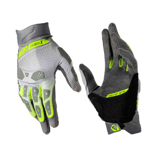 כפפות אדוונצ'ר X-Flow 5.5 Short Hi-Viz - Leatt