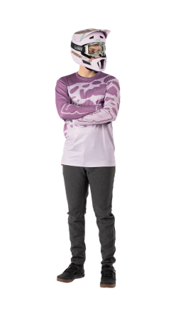 חולצת רכיבה ארוכה MTB Gravity 3.0 Lavender - Leatt