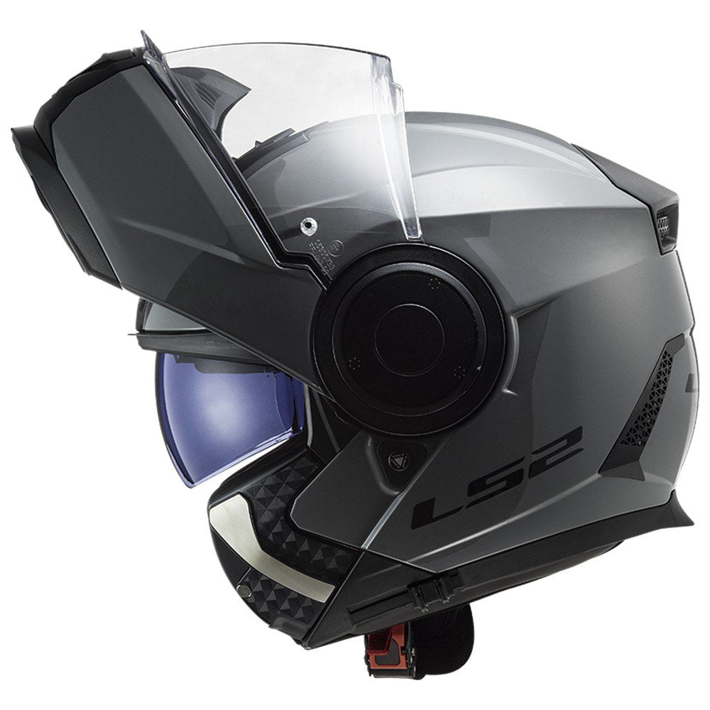 קסדת כביש נפתחת LS2 FF902 SCOPE II אפור מט - LS2