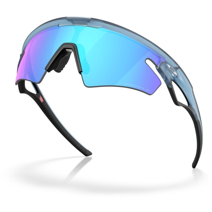 משקפי שמש Oakley Sphaera Slash Prizm Sapphire Polarized Lenses, Matte Transparent Stonewash Frame - Oakley