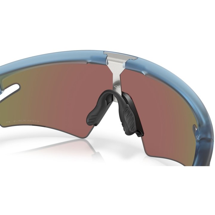 משקפי שמש Oakley Sphaera Slash Prizm Sapphire Polarized Lenses, Matte Transparent Stonewash Frame - Oakley