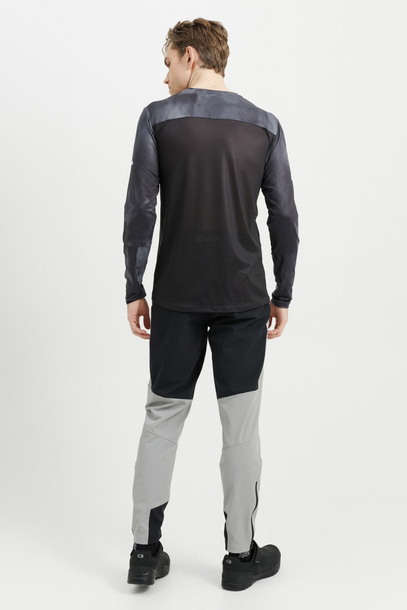 מכנס רכיבה ארוך MTB Skrubb Gray - USWE
