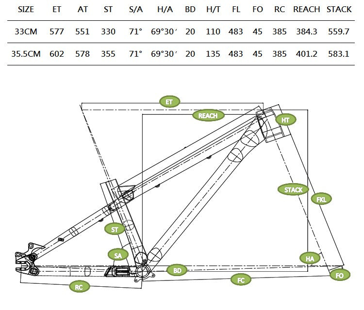 Three Lines TD300s Dirt Jump שלדה - Three Lines