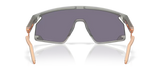 משקפי שמש Oakley BXTR Metal Forge Collection Prizm Grey Lenses, Transparent Grey Ink Frame - Oakley