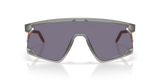 משקפי שמש Oakley BXTR Metal Forge Collection Prizm Grey Lenses, Transparent Grey Ink Frame - Oakley