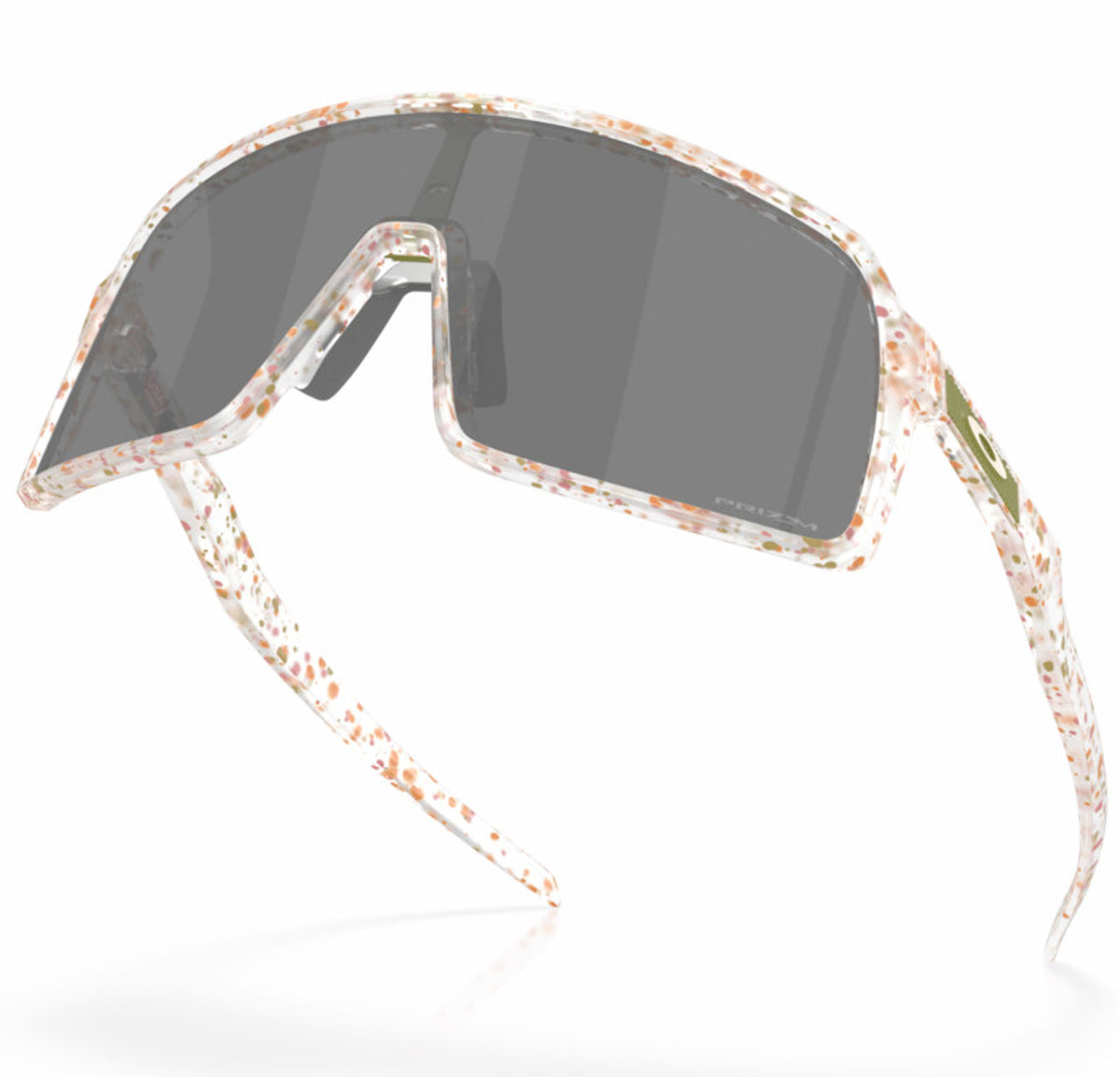 משקפי שמש Oakley Sutro Prizm Black Lenses, Clear Terrazzo Frame - Oakley