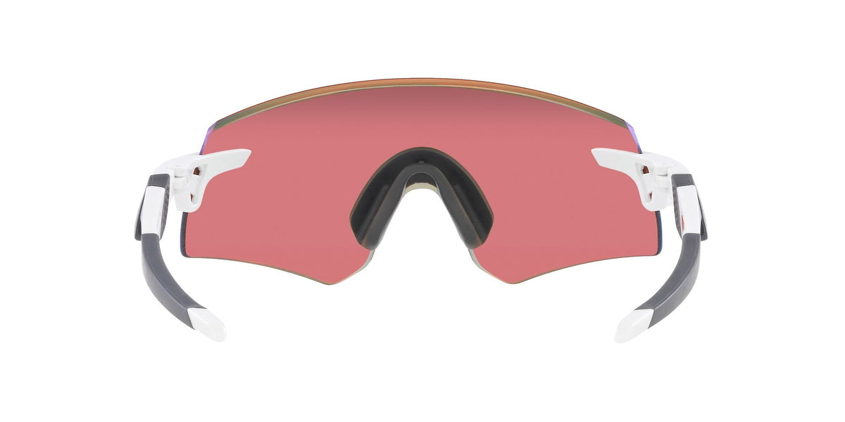 משקפי שמש Oakley Encoder Prizm Trail Torch Lenses, Matte White Frame - Oakley