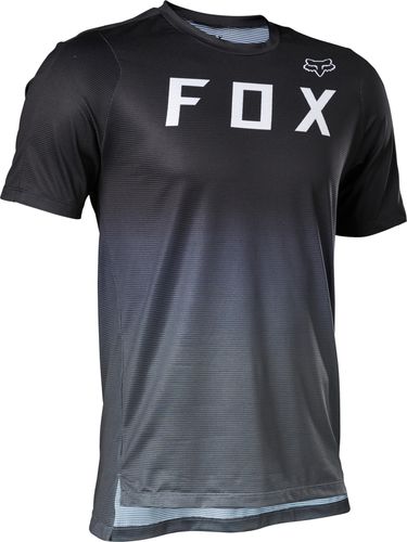 חולצת רכיבה קצרה FOX FlexAir Black - FOX