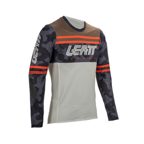חולצת רכיבה ארוכה MTB Gravity 4.0 Cream - Leatt