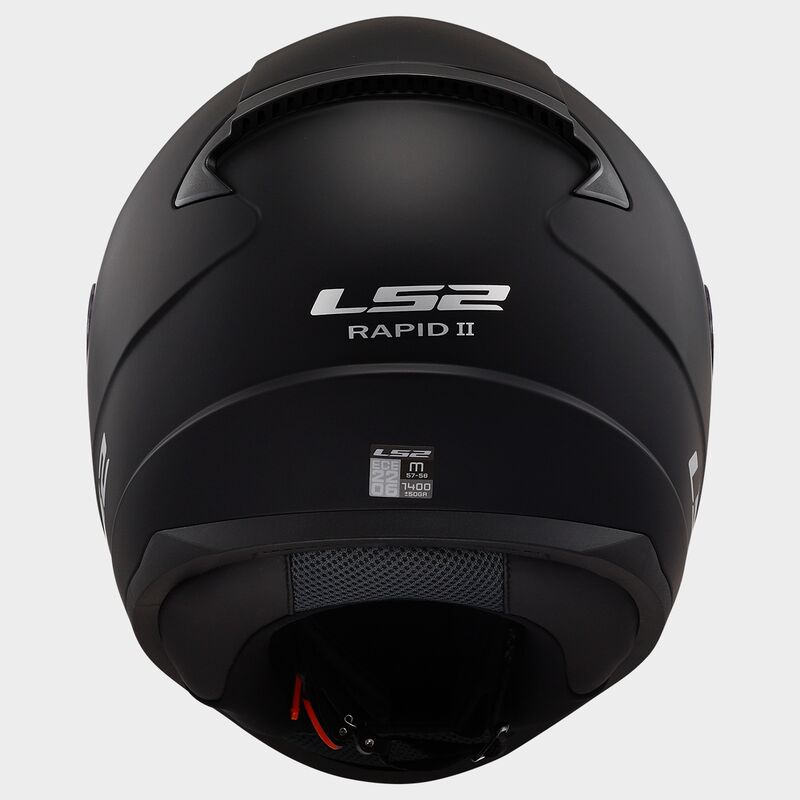 קסדת כביש מלאה LS2 FF353 RAPID II SINGLE MONO שחור מט - LS2