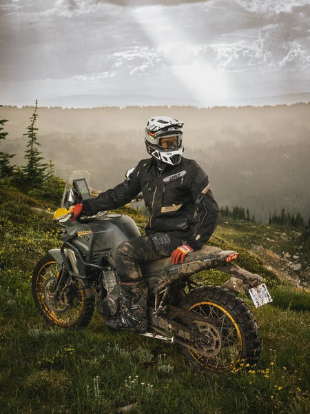 מגף אדוונצ'ר Leatt ADV HydraDri 8.5 – תמיכת Off-Road | Black/Bronze - Leatt