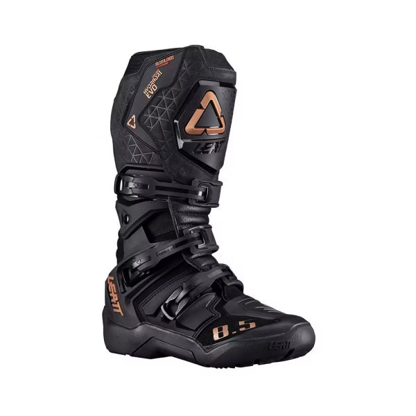 מגף אדוונצ'ר Leatt ADV HydraDri 8.5 – תמיכת Off-Road | Black/Bronze - Leatt