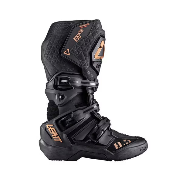 מגף אדוונצ'ר Leatt ADV HydraDri 8.5 – תמיכת Off-Road | Black/Bronze - Leatt