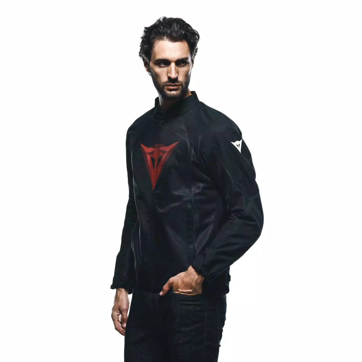 DAINESE HeroSphere AIR מעיל קיץ שחור/אדום - DAINESE