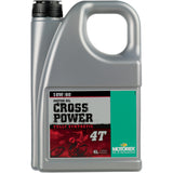 CROSS POWER 4T 10W/60 | שמן מנוע סינתטי מלא - 4 ליטר - MOTOREX