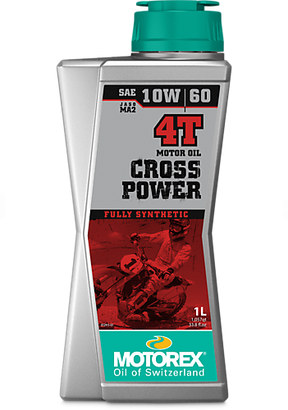CROSS POWER 4T 10W/60 | שמן מנוע סינתטי מלא - ליטר - MOTOREX