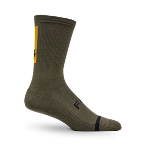 גרבי רכיבה FOX Racing Defend Lunar Military Green 8" - FOX