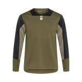 חולצת רכיבה ארוכה ילדים FOX Racing MTB Defend Olive Green - FOX