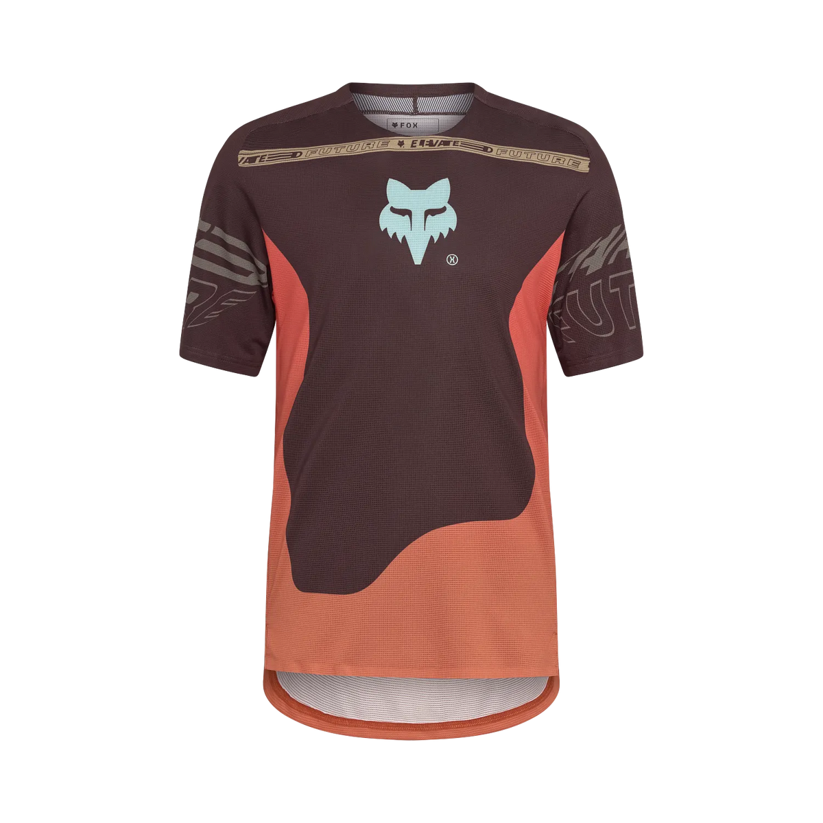 חולצת רכיבה קצרה FOX Racing Flexair Elevated Future Cocoa Brown - FOX