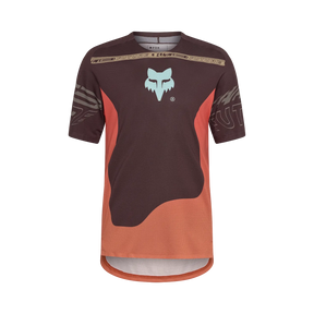 חולצת רכיבה קצרה FOX Racing Flexair Elevated Future Cocoa Brown - FOX