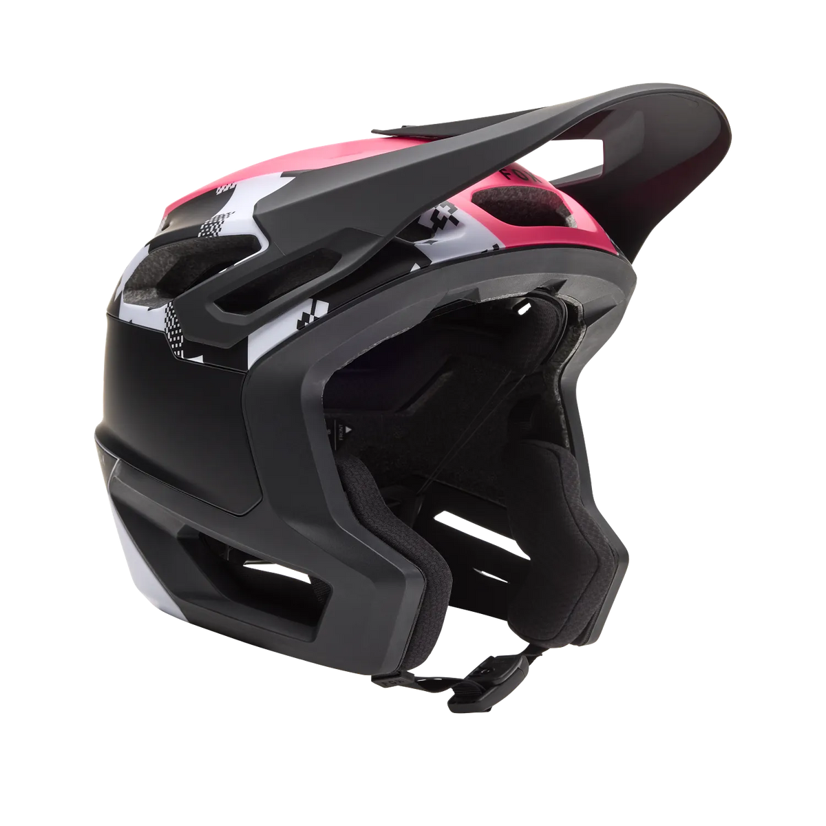 קסדה FOX Racing Dropframe Pro Digi Black/White - FOX
