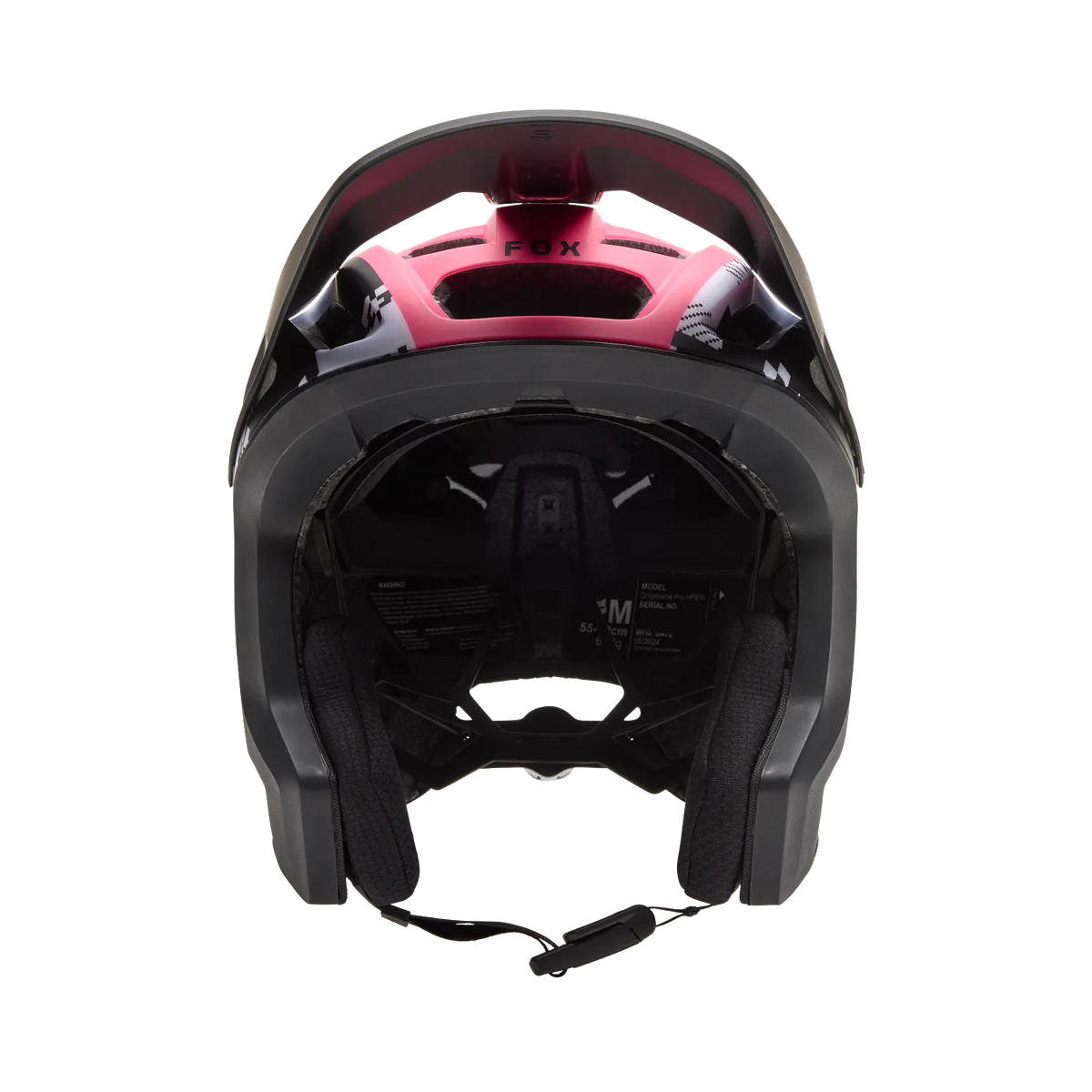 קסדה FOX Racing Dropframe Pro Digi Black/White - FOX