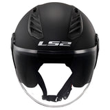 קסדת כביש 3/4 LS2 OF616 AirFlow ll שחור מט - LS2