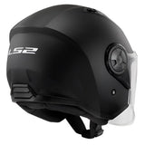 קסדת כביש 3/4 LS2 OF616 AirFlow ll שחור מט - LS2