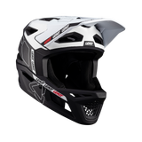 קסדה MTB Gravity 6.0 Carbon שחור/לבן - Leatt