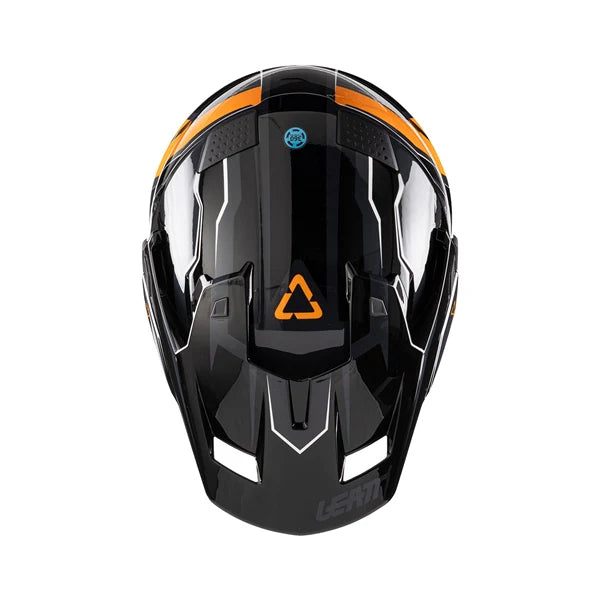 קסדת אדוונצ'ר Leatt ADV 7.5 + משקף 2.5 | Black/Orange - Leatt